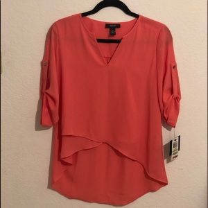 Brand new Alfani Coral blouse